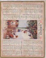 CALENDRIER ALMANACH 1933 LA LOIRE , THEME  LA PERGOLA - Tamaño Grande : 1921-40