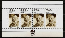 Pologne Polska 1991 N° BF 125 ** Philatélie, Bromberg, Léon Wyczolkowski, Bydgoszcz, Peintre, Réalisme, Illustrateur - Unused Stamps