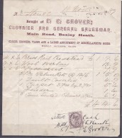 GreatBritain1889: Michel65 On BILL Of SALE - Cartas