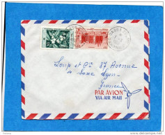 MARCOPHILIE-lettre DAHOMEY-- Cad DASSA ZOUME--1960 2stampAOF N° 62 Café-République Pour Françe - Lettres & Documents