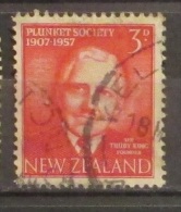 Nuova Zelanda 1957 Plunket Society 3d - Gebruikt