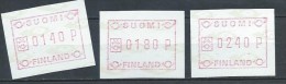 Finlande 1988 Vignettes D´affranchissement Série 5 Neuve - Timbres De Distributeurs [ATM]