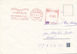 C03681 - Czechoslovakia (1990) 120 00 Praha 2: Use The Correct ZIP Code - Code Postal