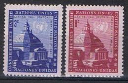 Verenigde Naties New York Y/T 58 / 59 (**) - Unused Stamps