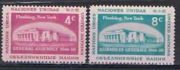 Verenigde Naties New York Y/T 66 / 67 (**) - Unused Stamps