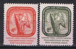 Verenigde Naties New York Y/T 70 / 71 (**) - Unused Stamps