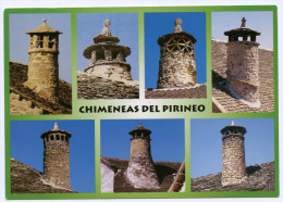 Cheminée, Souche, Lanterne, Bonnet, 7 Types,ronde, PYrénées, Aragon, Chimeneas,chimney,,Kamin, ,camino,Chaminé - Otros & Sin Clasificación