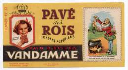 Buvard - Pavé Des Rois - Pain D'épices Vandamme - N°12 - Pan De Especias