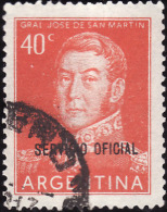 ARGENTINE   Service  378   -  Oblitéré - Officials