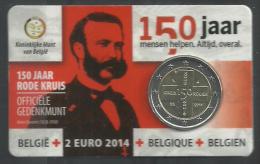 BELGIE ROOD KRUIS - CROIX ROUGE 2014 COINCARD - Belgium