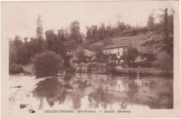 Cpa 87 Chateauponsac  Moulin Chassain (circulé En 1951) - Chateauponsac