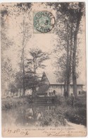 Cpa 80 Ailly-sur-noye  Pont De La Laiterie    (écrite En 1904)) - Ailly Sur Noye