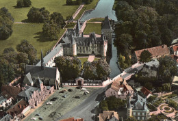 28 MAINTENON LE CHATEAU Entouré Par L´EURE Et Relié Par Une Galerie à L´église Collégiale St Nicolas Vue Aérienne - Maintenon