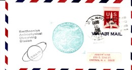 SPACE -  USA - 1972-  SMITHSONIAN ASTRO STATION  COVER  WITH  US NAVY  POSTMARK - Etats-Unis