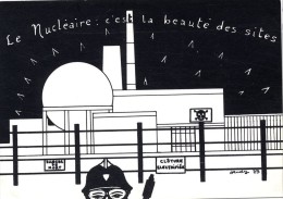 ILLUSTRATION JEUDY  -  NUCLEAIRE  -  TIRAGE LIMITEE - Jeudy