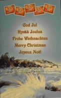 FINLANDE - Joyeux Noël Et Bonne Année 2000 - Double Feuillet Illustré - Briefe U. Dokumente