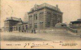 TAMINES « La Gare » - Ed. De Roover &é Léonard, Tamines (1903) - Surtaxe Au Dos - Sambreville