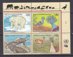 H0703 - ONU UNO GENEVE N°305/08 ** ANIMAUX ANIMALS - Neufs