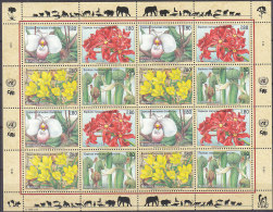 B1041 - ONU UNO GENEVE N°288/91 FEUILLE ** ( Registered Shipment Only ) - Blocks & Sheetlets