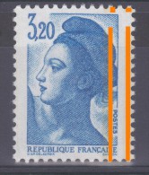 FRANCE VARIETE YVERT 2377/ MAURY 2383 TYPE LIBERTE   NEUFS LUXES - Ungebraucht