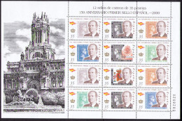 SPAIN , 150 Year Stamps - Blocchi & Foglietti
