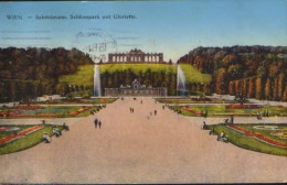 Austria- Postcard Circulated In 1916 - Wien - Schonbrunn -  2/scans - Schloss Schönbrunn