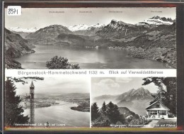 GRÖSSE 10x15 - BÜRGENSTOCK HAMMETSCHWAND - TB - Autres & Non Classés