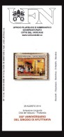 Vaticano °-X- 2014 -  Storia Postale - Bollettino Ufficiale - 350° Anniversario Del Sinodo Di Ayutthaya - Cartas & Documentos