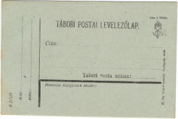 UNGHERIA - Hungary - Magyar - Ungarn - Postkarte - Postal Card  - Entier Postal - Tabori Postai Levelezolap - Not Used - Portofreiheit