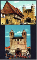 2 X Bad Gandersheim  -  Marktplatz Mit Stiftskirche  -  Dom / Domfestspiele  -  Ansichtskarten Ca.1980    (3630) - Bad Gandersheim