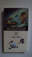 Vietnam Viet Nam  Young Star Empty Hard Pack Of Tobacco Cigarette - Empty Cigarettes Boxes
