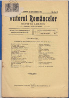 Rumänien; Wrapper 1912; Michel 220; Revista Viitorul Romancelor Nr. 8/9; 24 Seiten; Romania - Brieven En Documenten