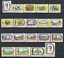 Dominica, Yvert 263/281, Scott 268/286, SG272/290, MNH - Dominique (1978-...)