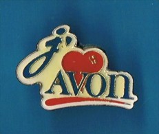 PIN´S //   . LOGO J´AIME AVON - Perfume