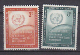 H0022 - U.N. NEW YORK N°52/53 ** - Unused Stamps