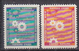 H0029 - ONU UNO NEW YORK N°62/63 ** - Unused Stamps
