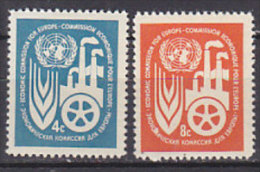H0034 - ONU UNO NEW YORK N°68/69 ** ECONOMIE - Unused Stamps