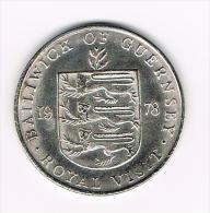 ¨ GUERNSEY  25 PENCE 1978  ROYAL VISIT  ( COPY ) - Guernsey