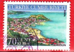 TURCHIA - USATO - 2005 - Turismo - Giresun - 70 - Oblitérés