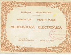 ACUNPUNTURA ELECTRONICA  1980  31 PAG. DR. MARUWA REP.CHINA - Salud Y Belleza