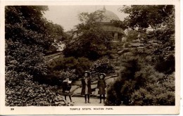 TYNE And WEAR -  NEWCASTLE - TEMPLE STEPS, HEATON PARK RP T227 - Newcastle-upon-Tyne