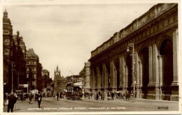 TYNE And WEAR -  NEWCASTLE - CENTRAL STATION, NEVILLE STREET - TRAM  RP T73 - Newcastle-upon-Tyne