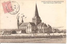 SAINT MARTIN DE BOSCHERVILLE ,EGLISE SAINT GEORGES REF 39644 - Saint-Martin-de-Boscherville