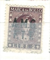 MARCA DA BOLLO REVENUE - TRIESTE AMG FTT  - LIRE 2 - Fiscaux