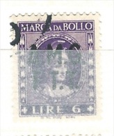 MARCA DA BOLLO REVENUE - TRIESTE AMG FTT  - LIRE 6 - Steuermarken