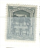 MARCA DA BOLLO REVENUE - TRIESTE AMG FTT  - IGE - CENT.60 - Revenue Stamps