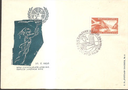 116.YUGOSLAVIA 1958 United Nations Day Cover - Cartas & Documentos