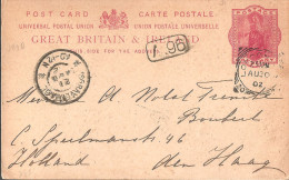 119.GREAT BRITAIN 1902 Post Card - Other & Unclassified