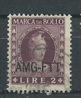 MARCA DA BOLLO/REVENUE  - TRIESTE AMG FTT -LIRE 2 - Revenue Stamps