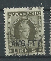 MARCA DA BOLLO/REVENUE  - TRIESTE AMG FTT -LIRE 5 - Fiscaux